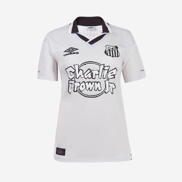 Camisa Umbro Santos Charlie Brown Jr. Dias de Glória Feminina - Branco